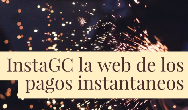 Nuevo pago de InstaGC
